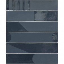 Керамогранит матовая Wadi 30171 Decor Indaco 30x6 8мм  синий Equipe