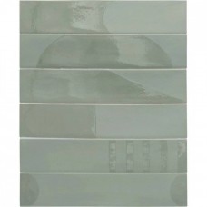 Керамогранит матовая Wadi 30176 Decor Mint 30x6 8мм  зеленый Equipe