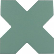 Керамогранит матовая Porto 30621 Cross Pickle Green 12x12 9мм  зеленый Equipe