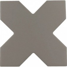 Керамогранит матовая Porto 30618 Cross Black 12x12 9мм  серый Equipe