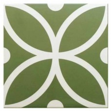 Керамогранит матовая Rivoli 30710 Bergen Verde 20x20 9мм  зеленый Equipe