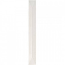 Керамическая плитка глянцевая Vitral 31150 Axis Snow 40x5 8мм  белый Equipe