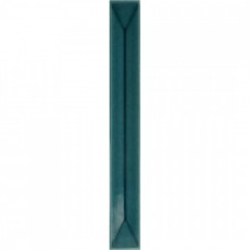 Керамическая плитка глянцевая Vitral 31163 Axis Petrol Reactive 40x5 8мм  синий Equipe