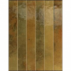 Керамическая плитка глянцевая Bali 31553 Moss 40x5 8.3мм  коричневый Equipe