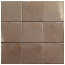 Керамогранит глянцевая Bohemian 32332 Mink 10x10 8мм  коричневый Equipe