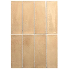 Керамогранит глянцевая Miyako 32326 Golden Ochre Gloss 15x5 7.8мм  желтый Equipe