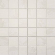 Мозаика матовая Luna 39685 Mosaic/LN00_NS/TE00_NS/30x30/5x5 White (5x5) 30x30 10мм  белый Estima