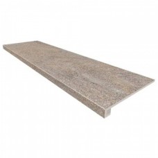 Ступень матовая Tramontana 67362 Set/Steptrade/TN03_NR/33x120/Riser/TN03_NR/14,5x120 непол. без насечек 33x120 + Подступенок 120x33 10мм  серый Estima