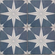 Керамогранит матовая Scintilla Midnight Blue Pre-Cut 45x45 8мм  синий Etili Seramik