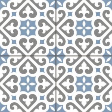 Керамогранит матовая Stonmore Blue Pre-Cut 45x45 8мм  белый Etili Seramik