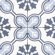 Керамогранит матовая Chateau Blue Pre-Cut 45x45 8мм  белый Etili Seramik