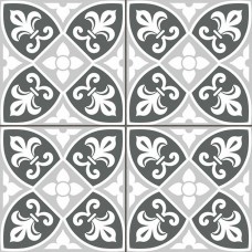 Керамогранит матовая Bristol Grey Pre-Cut 45x45 8мм  белый Etili Seramik