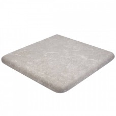 Ступень матовая Stone Cartabon Gris 33x33 10мм  серый Exagres