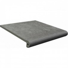 Ступень матовая Stone Peldano Gris 33x33 10мм  серый Exagres