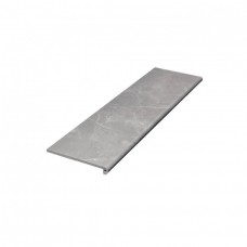 Ступень матовая Silk Gilio Peldano 120x33 15мм  серый Exagres