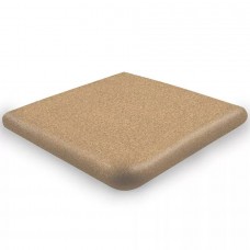 Ступень матовая Montana Natural Cartabon Угловая 33x33 10мм  коричневый Exagres