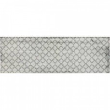 Декор глянцевая Arles Silver Decor Mix (12 дизайнов) 30x10 7мм  серый Fabresa