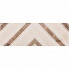 Декор глянцевая Patinee Creme Decor 30x10 7мм  бежевый Fabresa