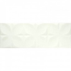 Керамическая плитка матовая Albi Blanco Flor 90x32 9мм  белый Fanal