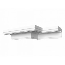 Гладкотянутый карниз Кт-440, 120Hx170мм