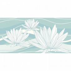 Декор глянцевая Fluence DW9FLC06 50x25 9мм  бирюзовый AltaCera