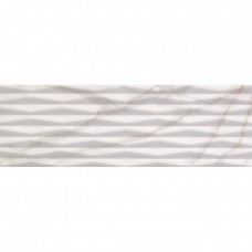 Керамическая плитка матовая Roma Fold Calacatta 75x25 9мм  серый FAP Ceramiche