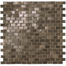 Мозаика глянцевая Brickell fNWP Brown Brick Gloss 30x30 8.5мм  коричневый FAP Ceramiche