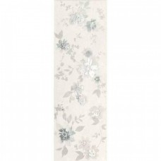 Керамическая плитка матовая Deco&More fRGH Flower White 75x25 8.5мм белый FAP Ceramiche Керамическая плитка матовая Deco&More fRGH Flower White 75x25 8.5мм белый FAP Ceramiche
