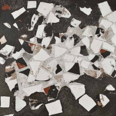 Керамогранит матовая I Cocci IC907DR Grafite Spaccato Nat 90x90 10мм  черный Fioranese