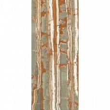 Керамогранит глянцевая Supreme Hedonism PF60017408 Onice Fantastico Lux R 280x120 6мм  зеленый Flaviker