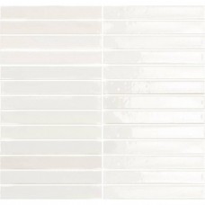 Мозаика глянцевая Short Stick 8436552229385 Blanco Multitono Gloss (2x15) 30x29 9мм  белый Amadis