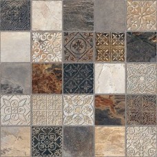 Керамогранит матовая Ardesia Deco Calzada 45x45 10мм  серый Gaya fores
