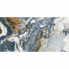 Керамогранит полированная Greta Blue 120x60 7мм  синий Geotiles