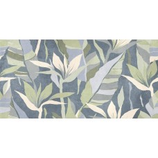 Керамическая плитка матовая Dominica GT244VG синий тропики 60x30 9мм  Global Tile
