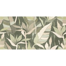 Керамическая плитка матовая Dominica GT245VG зеленый тропики 60x30 9мм  Global Tile