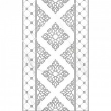 Декор матовая Elegance 010301002098 Grey Decor 01 50x30 9мм  белый Gracia Ceramica