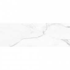 Керамическая плитка глянцевая Marble 010100001300 Gloss White 01 90x30 10мм  белый Gracia Ceramica