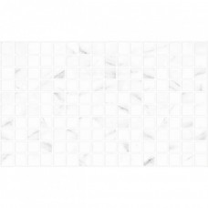 Керамическая плитка глянцевая Libretto 010100001398 White 02 Рельеф 50x30 9мм  белый Gracia Ceramica