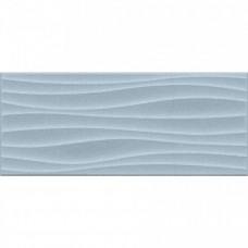 Керамическая плитка матовая Aqua 010100001538 Monocolor Sugar Blue Wall 01 60x25 9мм  голубой Gracia Ceramica