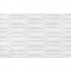 Керамическая плитка глянцевая Эдем 10100001551 белый Низ 03 40x25 8мм  Gracia Ceramica