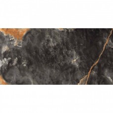 Керамогранит матовая Volcanic Nero Shiny Sugar 120x60 9мм  черный Gravita