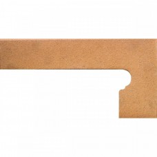 Плинтус клинкерная плитка матовая Natural 24 Zanquin Dch 39x20 16мм бежевый Gres de Aragon Плинтус клинкерная плитка матовая Natural 24 Zanquin Dch 39x20 16мм бежевый Gres de Aragon