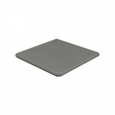 Ступень клинкерная плитка матовая Urban 904774 Grafito Esquina Redondo 33x33 14мм  серый Gres de Aragon