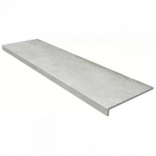 Ступень клинкерная плитка матовая Urban Anti-Slip Rect. Gris 120x32 14мм  серый Gres de Aragon