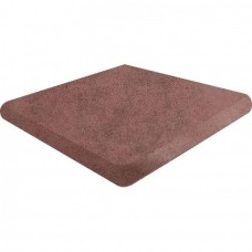 Ступень клинкерная плитка матовая Capri 905655 Rojo Esquina Redondo 33x33 18мм коричневый Gres de Aragon Ступень клинкерная плитка матовая Capri 905655 Rojo Esquina Redondo 33x33 18мм коричневый Gres de Aragon