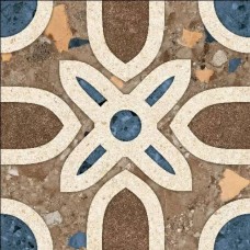 Керамогранит матовая Artstone Infinia Collection Rock Florida Zinc Matt 40x40 12мм  коричневый Gresant