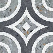 Керамогранит матовая Artstone Infinia Collection Rock Florida Chrome Matt 40x40 12мм  серый Gresant