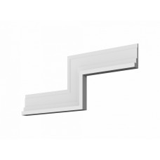 М-455 гладкотянутый молдинг 101Нх33мм