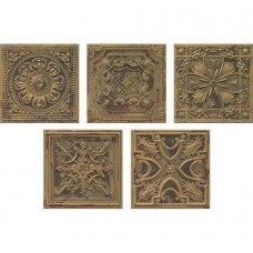 Декор матовая Gatsby Copper Tin 20x20 9мм бронзовый Aparici Декор матовая Gatsby Copper Tin 20x20 9мм бронзовый Aparici