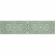 Керамическая плитка матовая Uptown Green Toki 30x7 8.5мм  зеленый Aparici